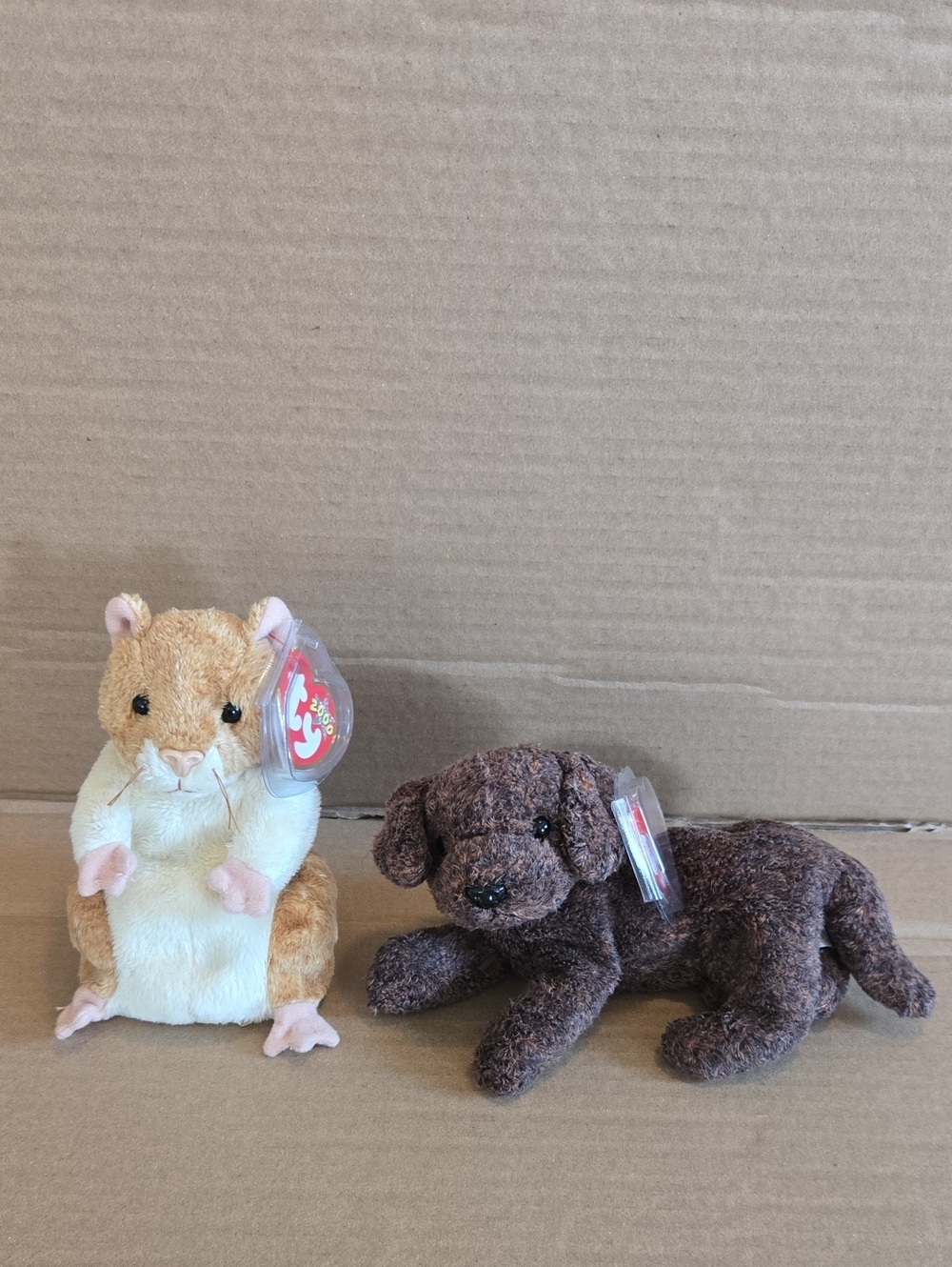 Beanie Babies - Pellet And Fetcher